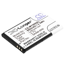 Compatible battery replacement for Explay 189950240,BL-4V,BP-121,BS-41,BS-45...