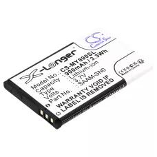 Compatible battery replacement for KDDI 189950240,BL-4V,BP-121,BS-41,BS-45...