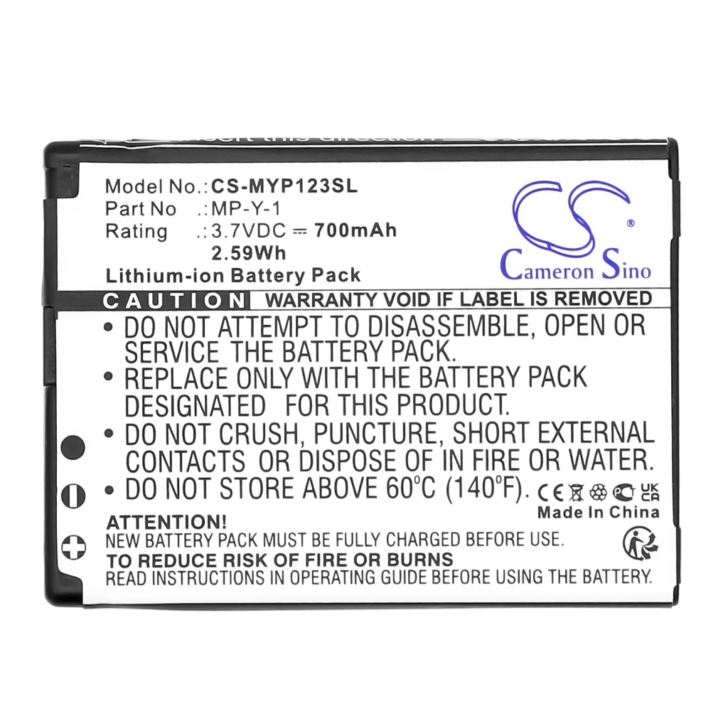 Mobile Phone Battery compatible with Myphone Polaroid CS-MYP123SL
