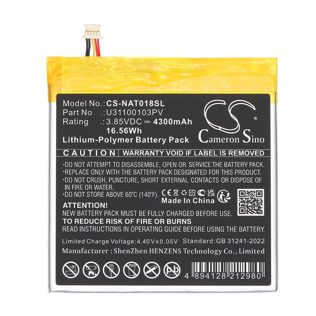 Batéria pre tablet Onn CS-NAT018SL