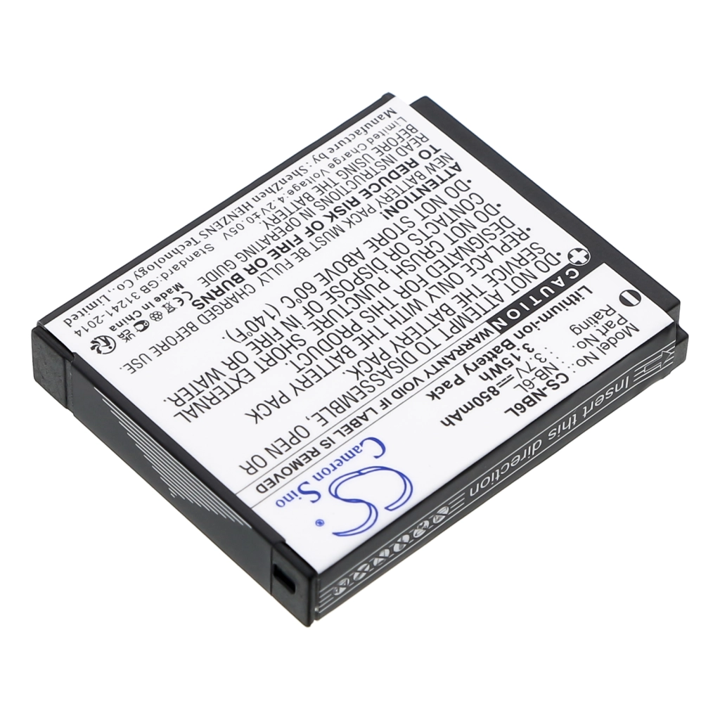 Camera Battery Canon CS-NB6L