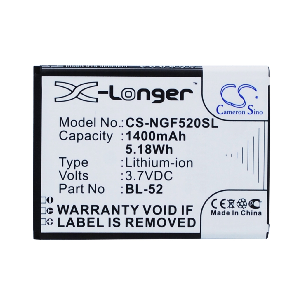 Batérie pre mobilné telefóny Ngm CS-NGF520SL