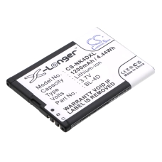 Compatible battery replacement for BLU BL-4D,BL22,C4D10T,ML0639,N4D110J...