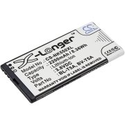 CS-NK550XL<br />Batérie pre   nahrádza batériu BL-T5A