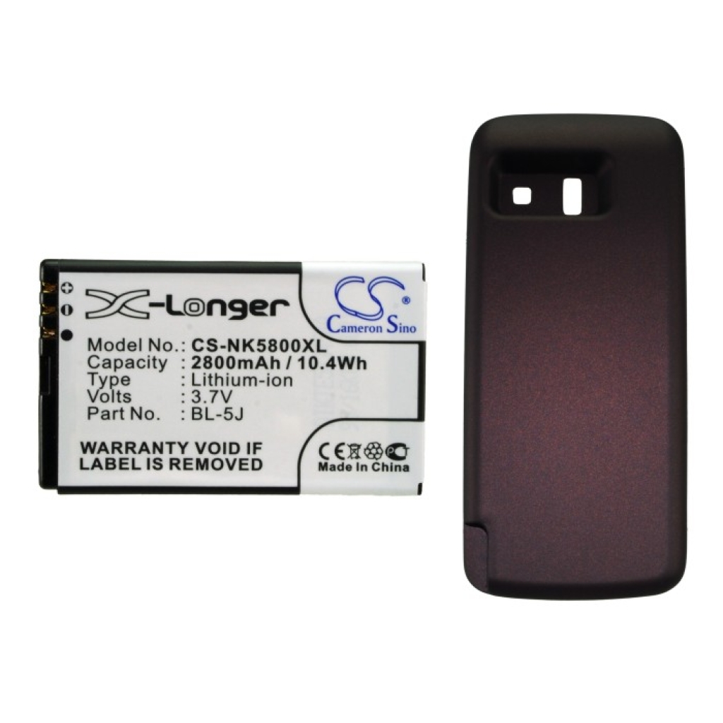 Batéria kompatibilné s Nokia CS-NK5800XL