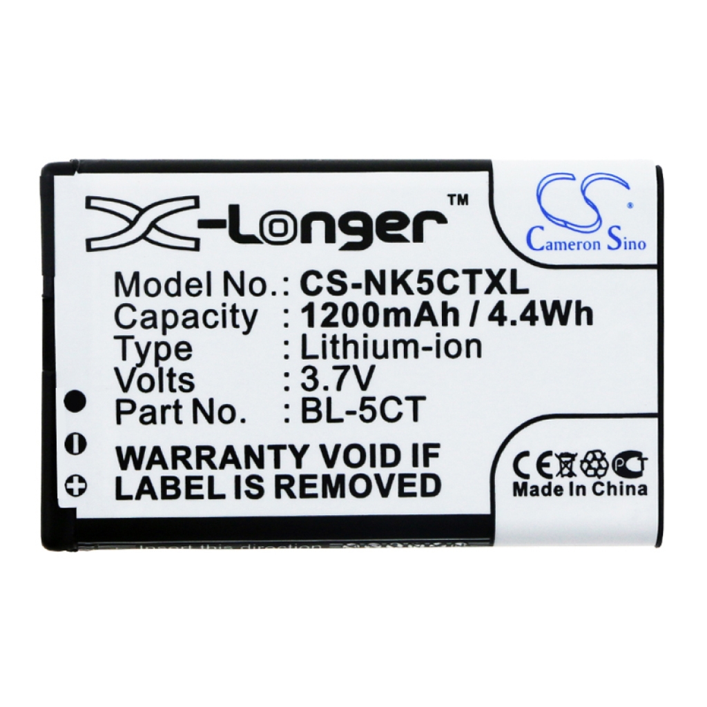 Batérie pre mobilné telefóny Nokia CS-NK5CTXL
