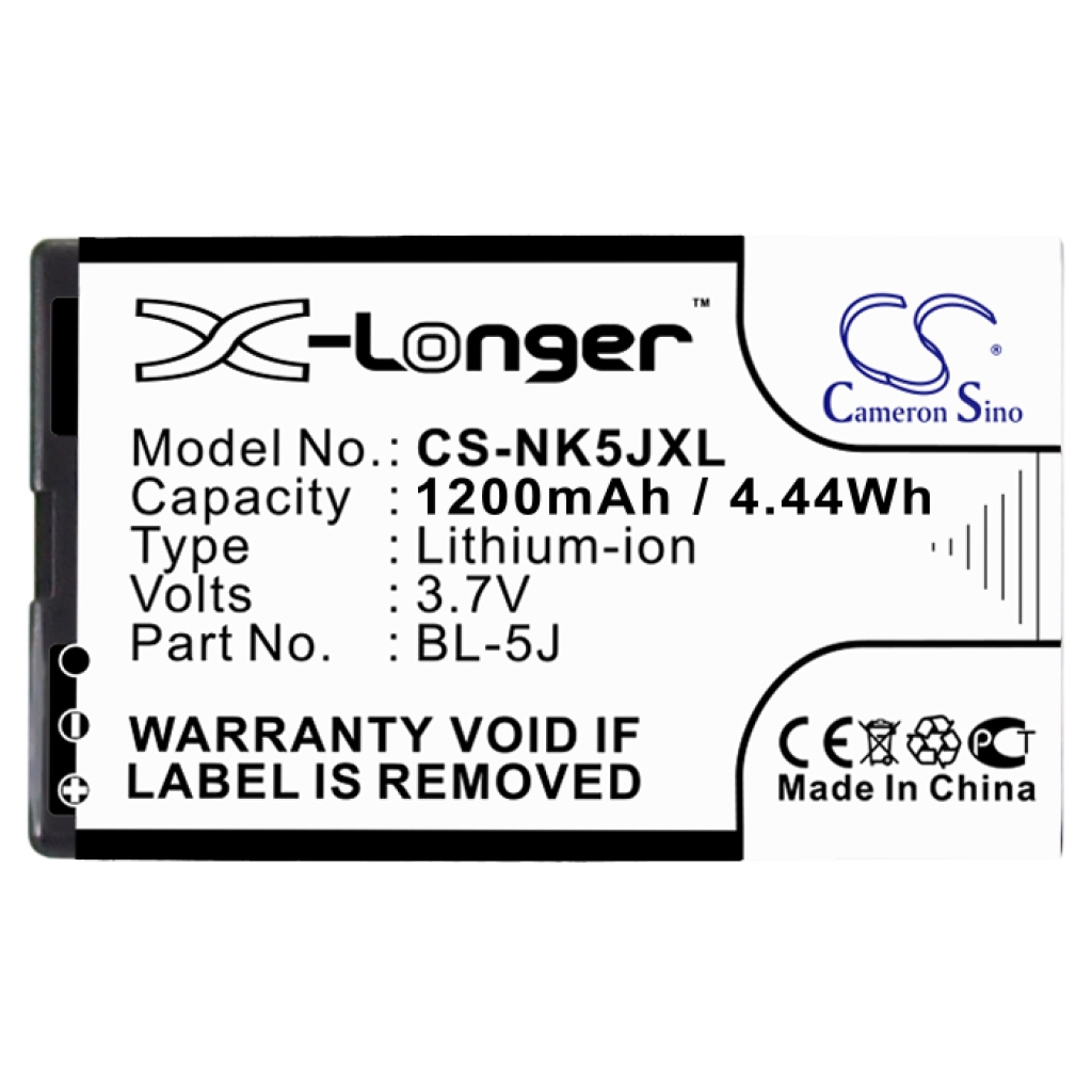 Mobile Phone Battery Nokia 5900 XpressMusic