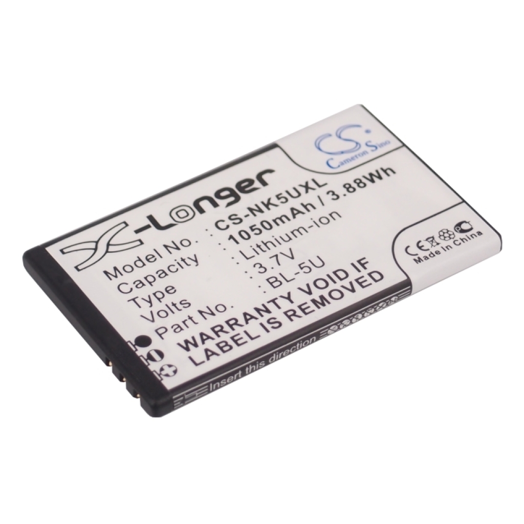 Batérie pre mobilné telefóny Nokia CS-NK5UXL