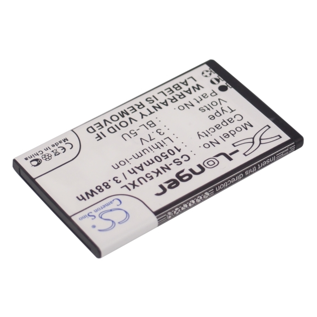 Batérie pre mobilné telefóny Nokia CS-NK5UXL