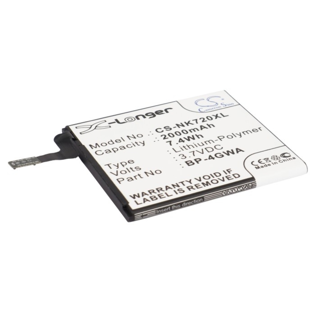 Mobile Phone Battery Nokia Lumia 720 (CS-NK720XL)