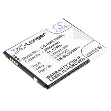 Compatible battery replacement for Nokia TN-BL3000R1