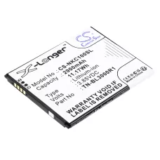 Compatible battery replacement for Nokia TN-BL3000R1