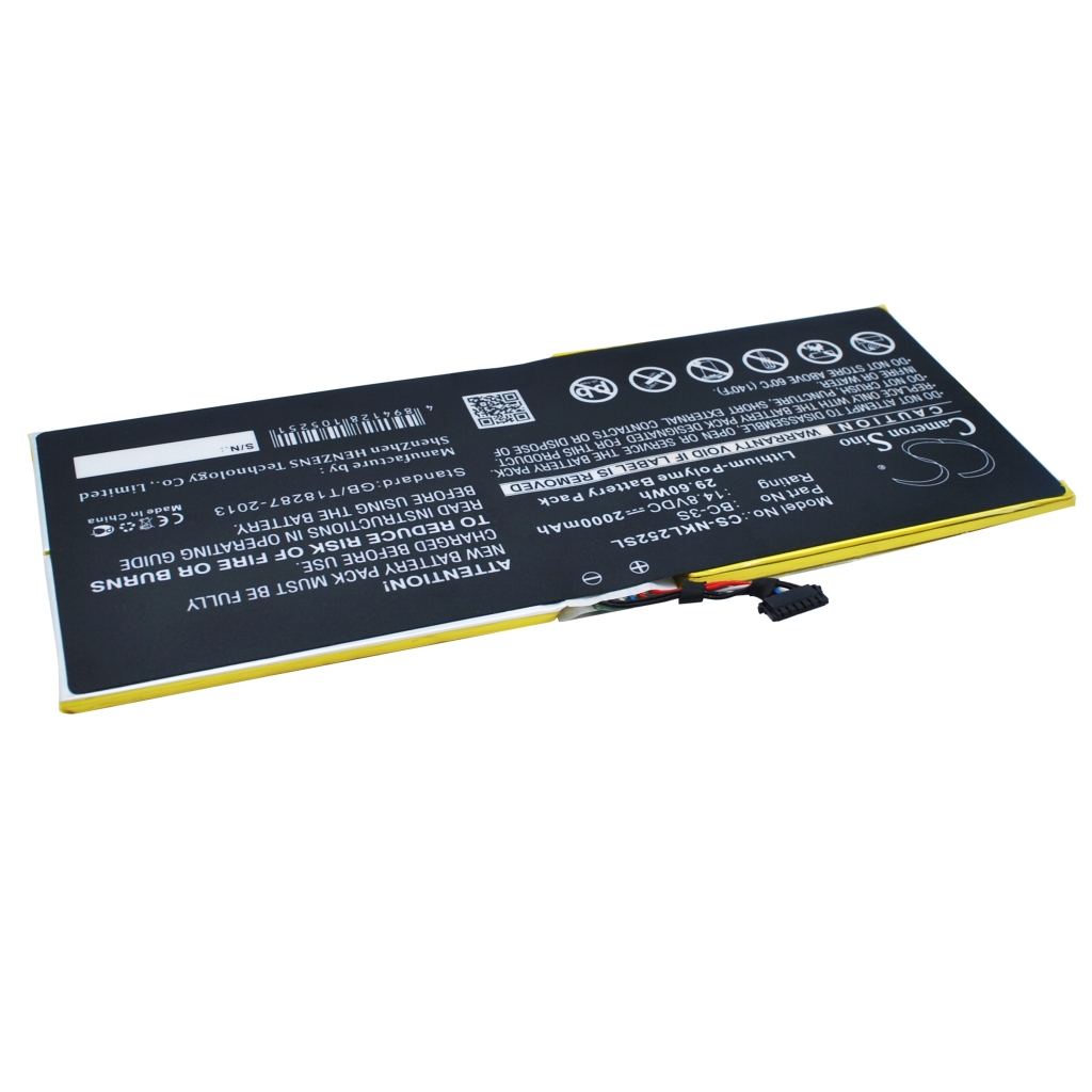 Baterie kompatibilní s Nokia CS-NKL252SL