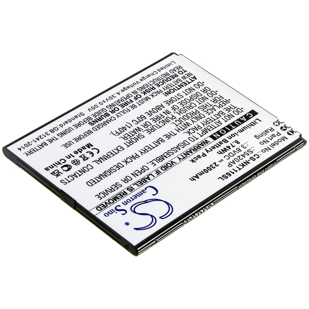Batérie pre mobilné telefóny Nokia CS-NKT116SL