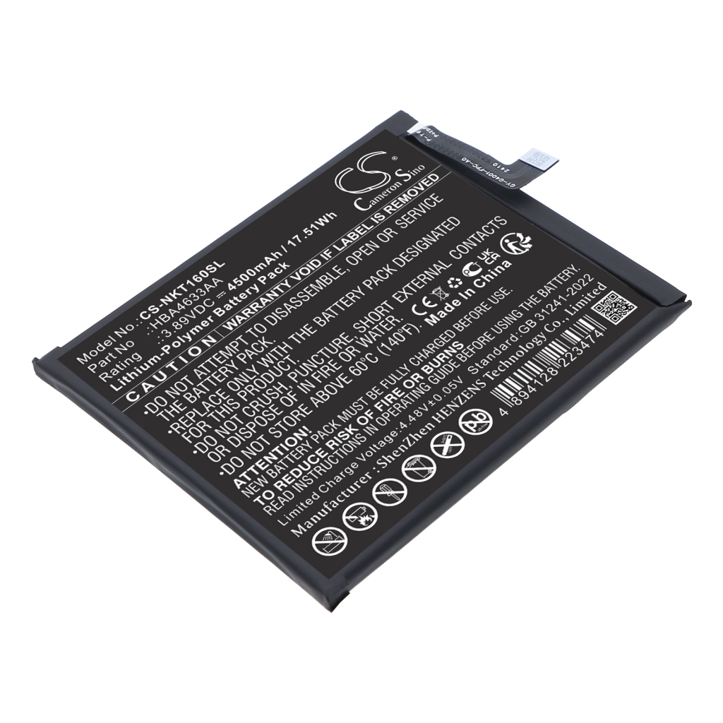 Mobile Phone Battery Nokia CS-NKT160SL