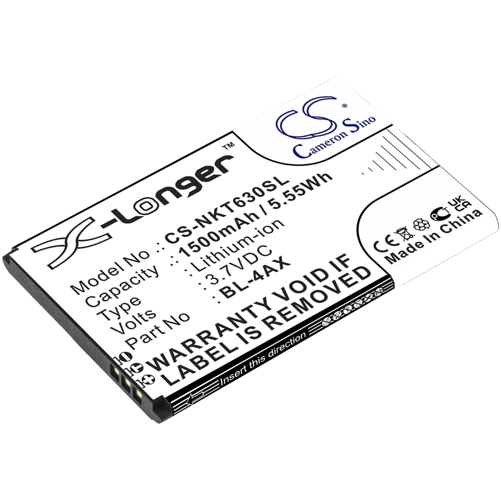 Batérie pre mobilné telefóny Nokia CS-NKT630SL