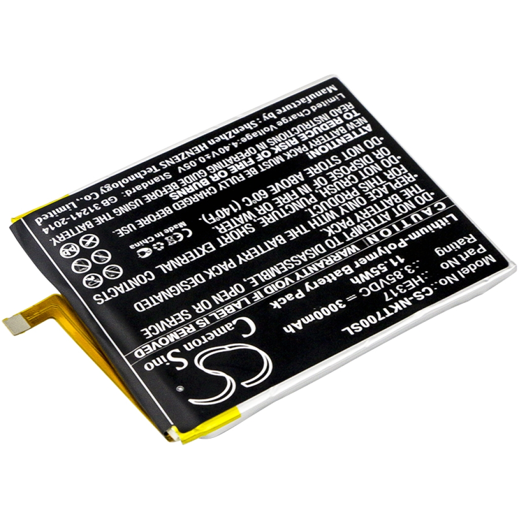 Batérie pre mobilné telefóny Nokia CS-NKT700SL