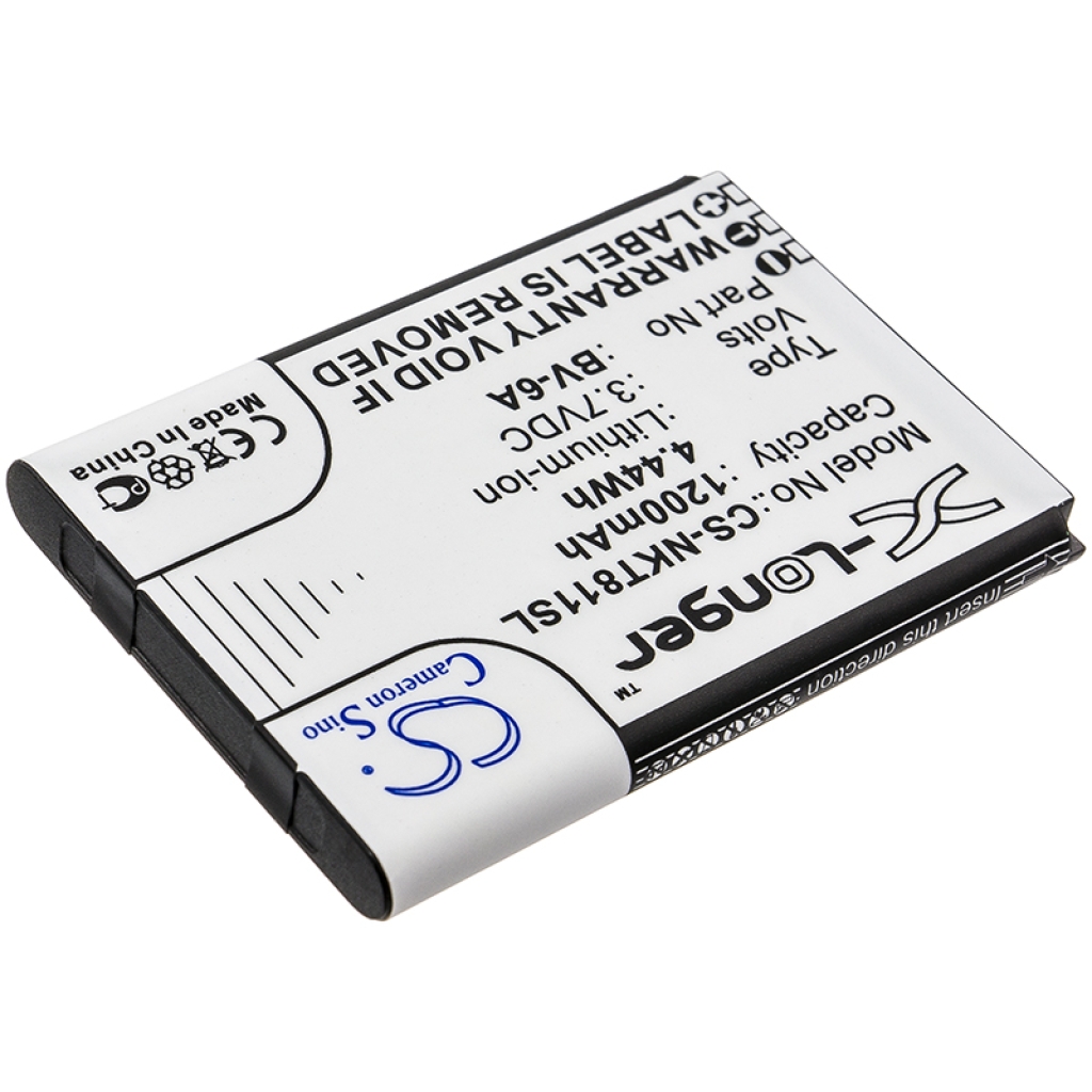 Batérie pre mobilné telefóny Nokia CS-NKT811SL