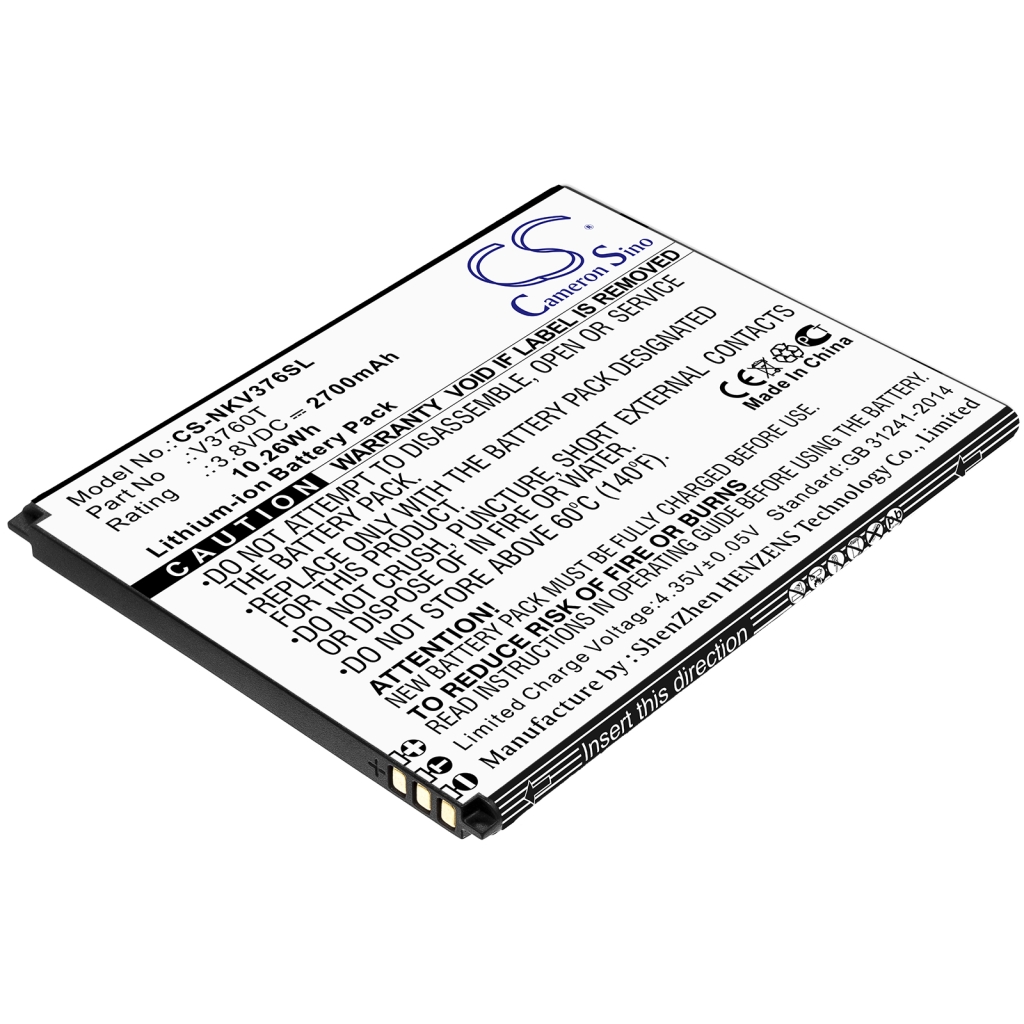 Batérie pre mobilné telefóny Nokia CS-NKV376SL
