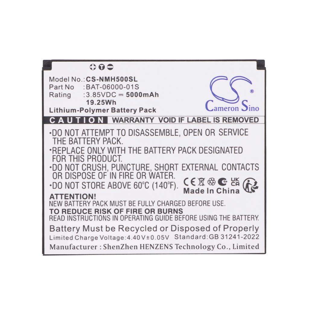 Batéria kompatibilné s Sonim CS-NMH500SL