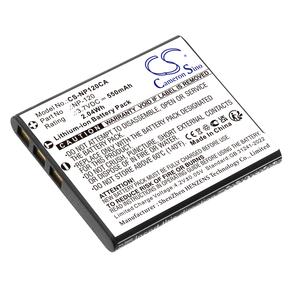 Camera Battery Casio CS-NP120CA