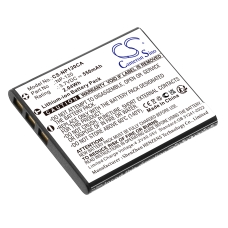 Compatible battery replacement for CASIO NP-120,NP-120DBA
