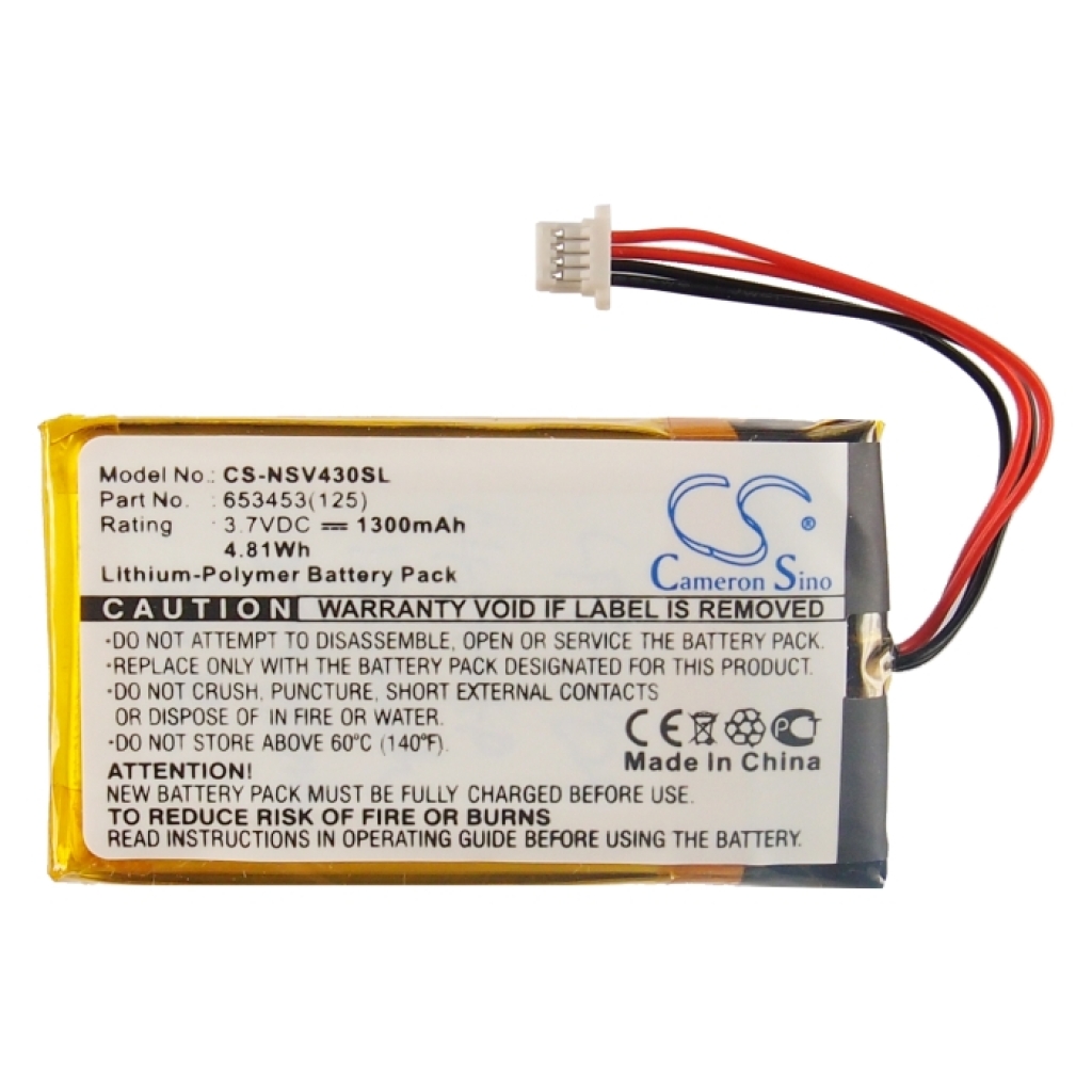 Batéria GPS, navigátora Insignia CS-NSV430SL