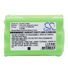 Kompatibilná náhrada batérie za Nortel 95AAAHC3BX,95AAAHC3BXZ,CPH-525,NT8B45AH,NT8B45AN