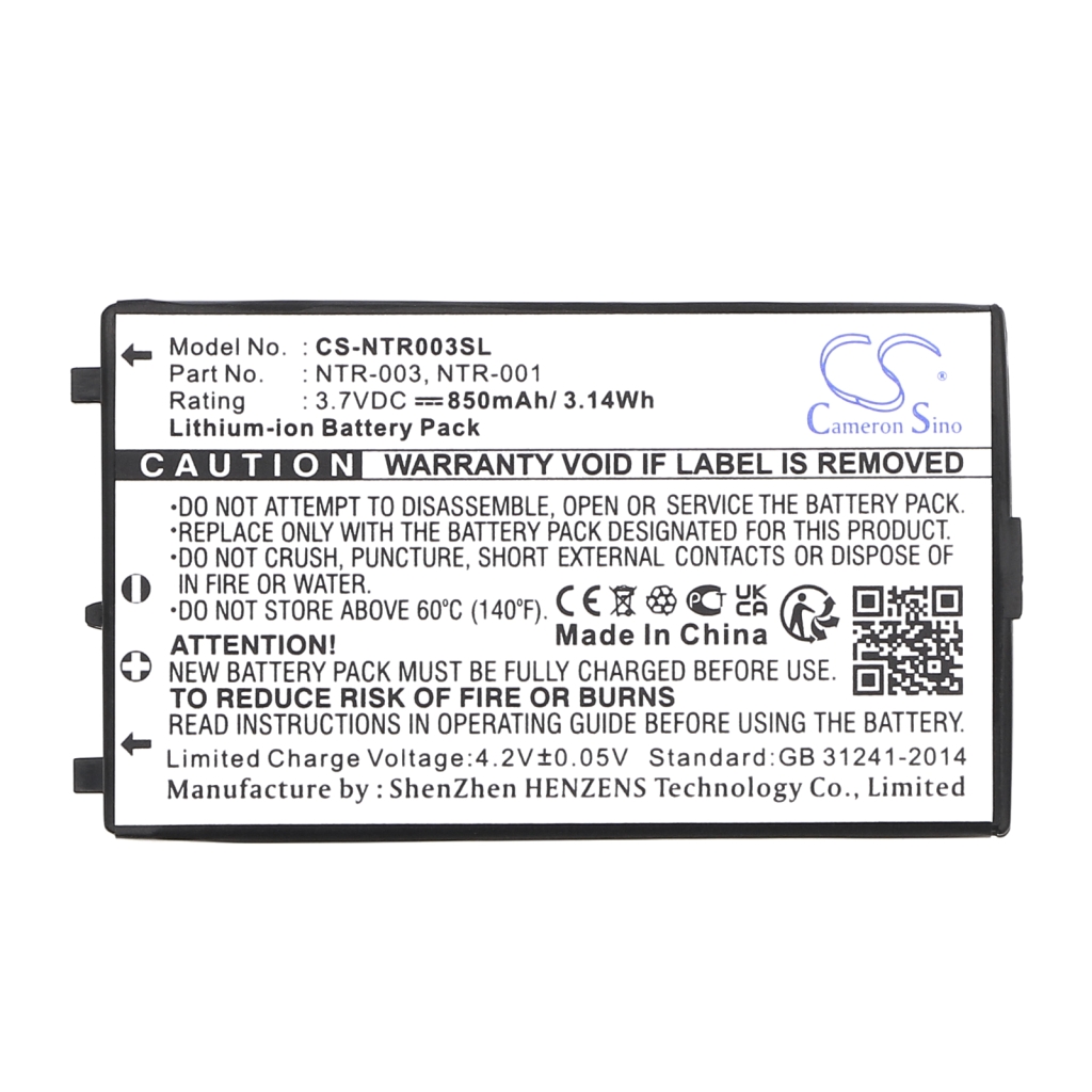 Game, PSP, NDS Battery Nintendo CS-NTR003SL