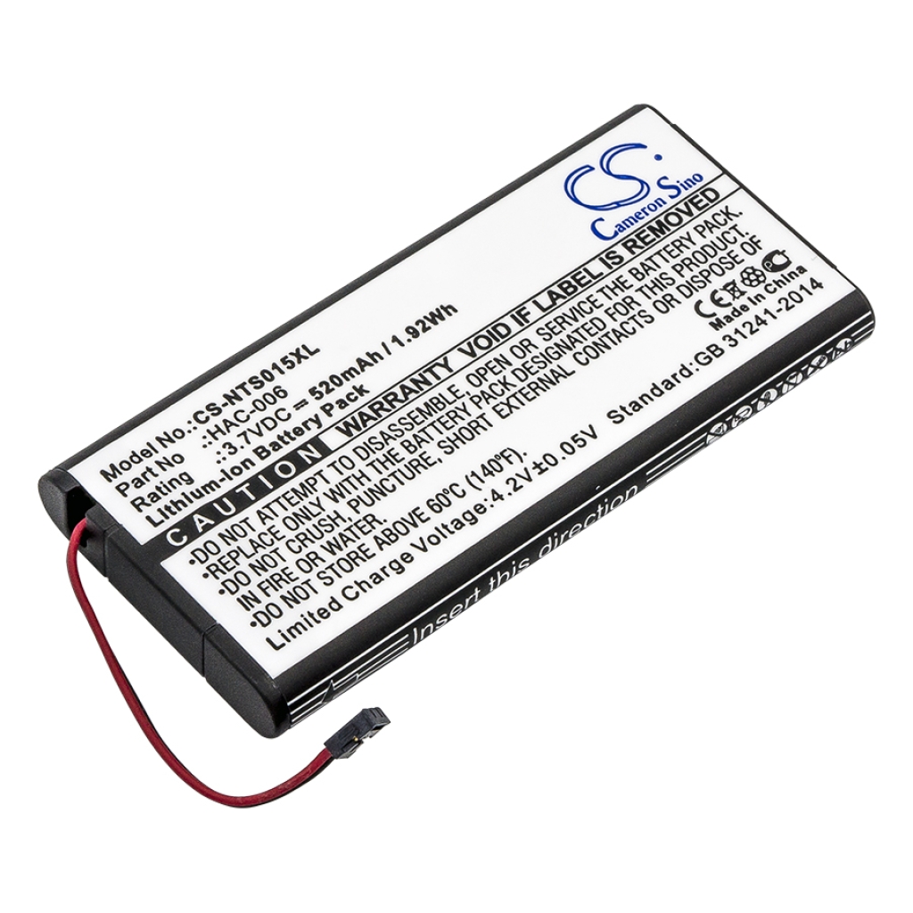 Batéria pre hry, PSP, NDS Nintendo CS-NTS015XL