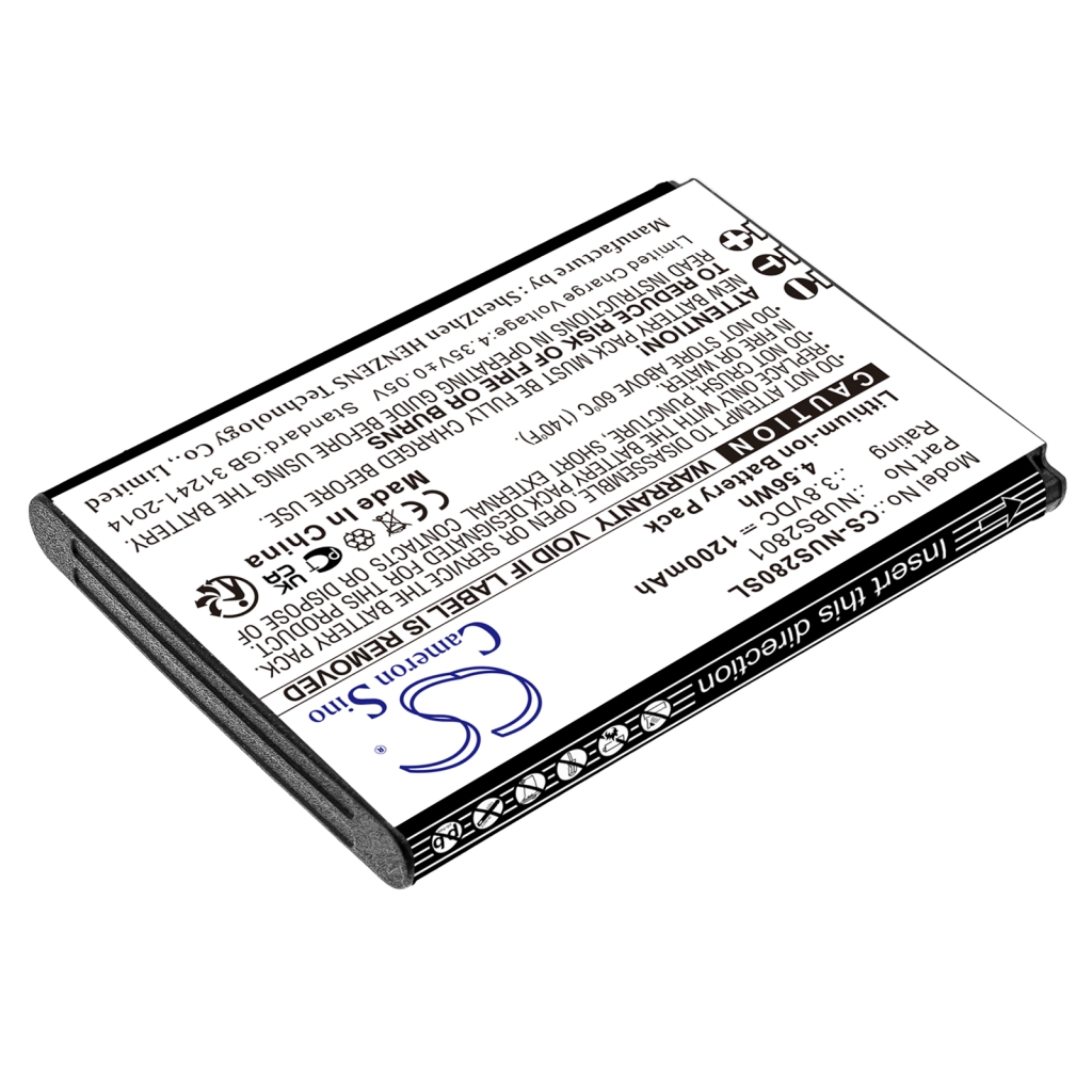 Batérie pre mobilné telefóny Nuu CS-NUS280SL