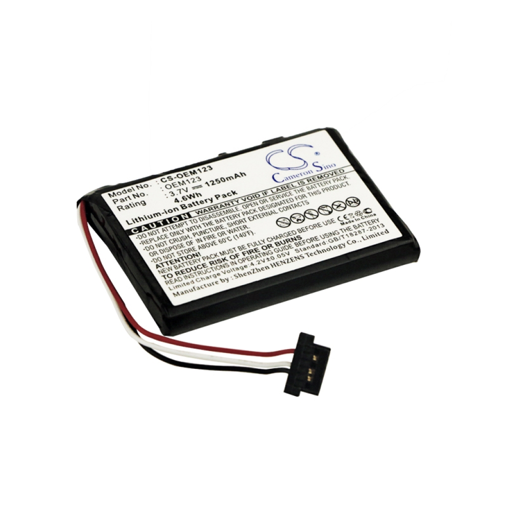 Batéria GPS, navigátora CS-OEM123