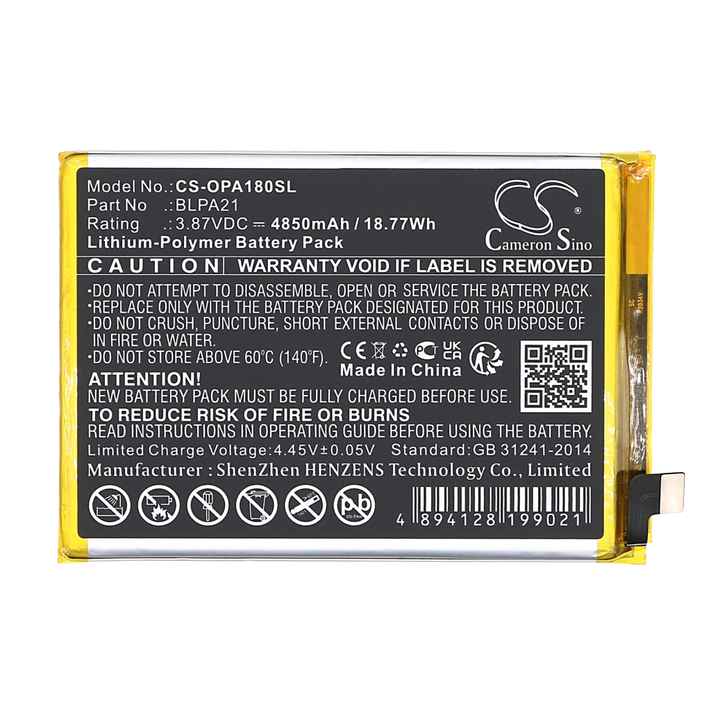 Batérie pre mobilné telefóny OPPO CS-OPA180SL