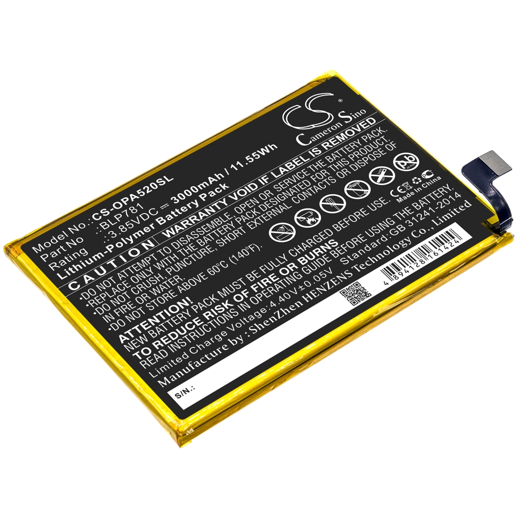 Batérie pre mobilné telefóny OPPO CS-OPA520SL