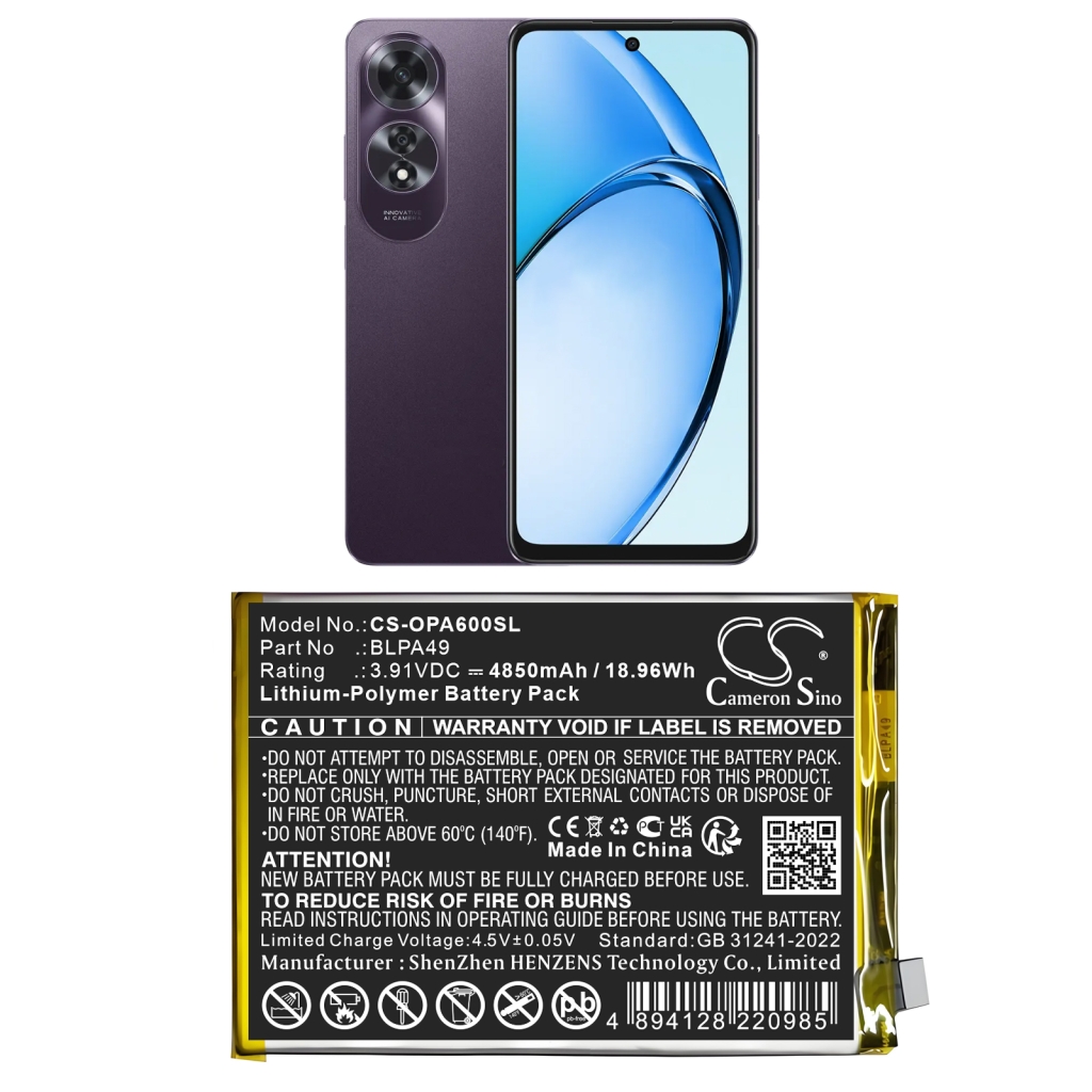 Baterie do mobilů OPPO CS-OPA600SL