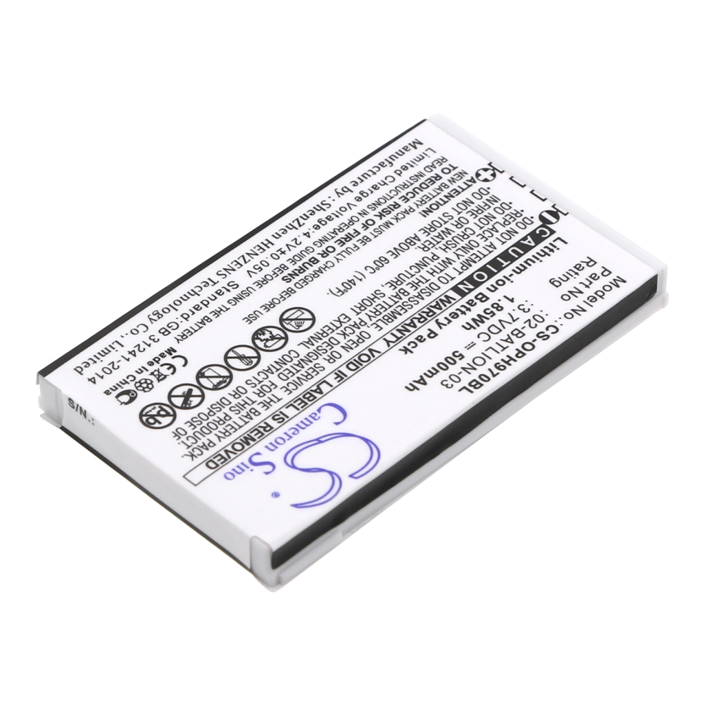 BarCode, Scanner Battery Opticon OPL-9728