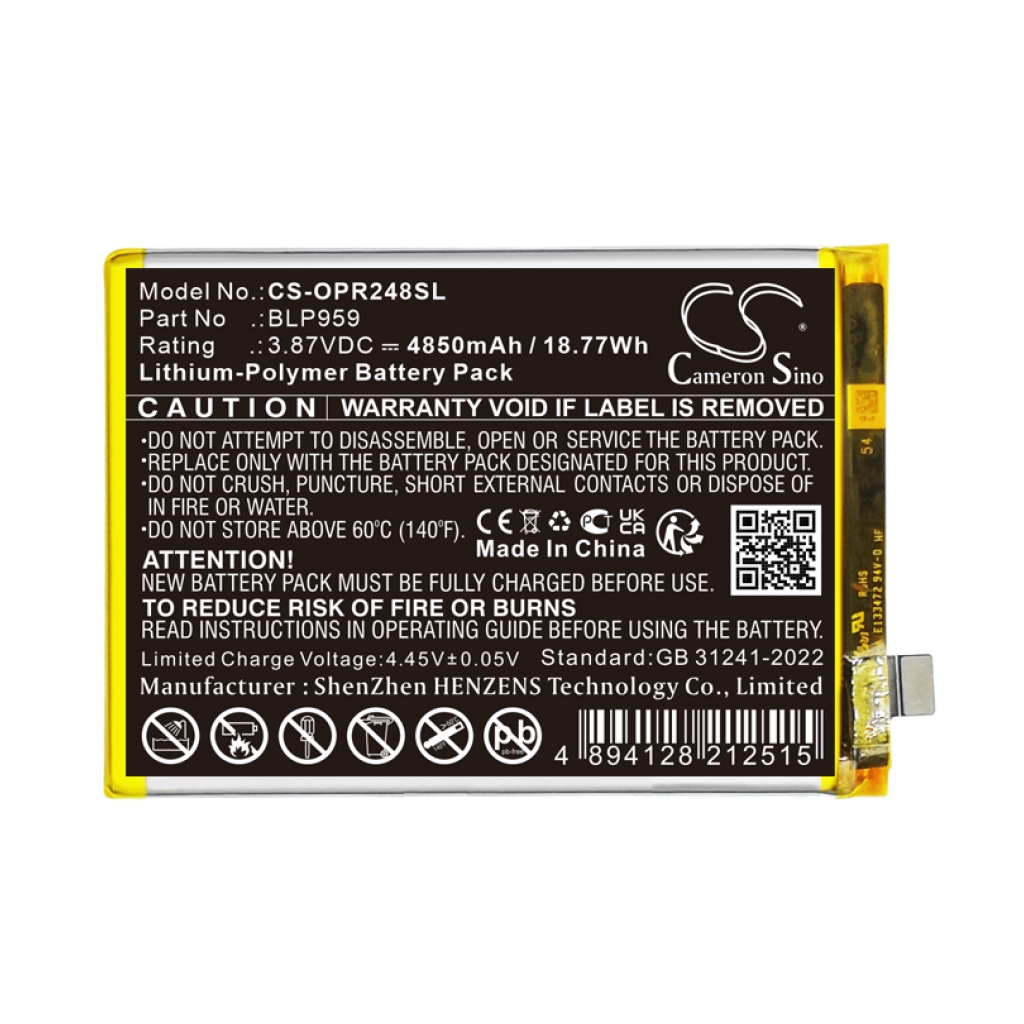 Batérie pre mobilné telefóny OPPO CS-OPR248SL