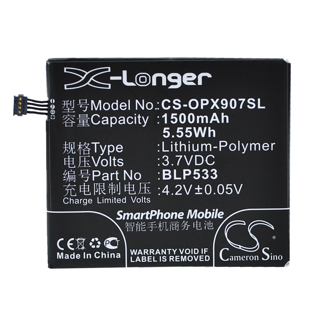 Batérie pre mobilné telefóny OPPO CS-OPX907SL