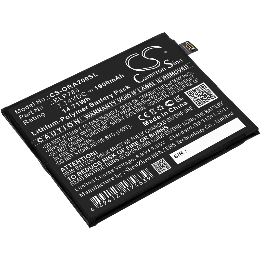 Batérie pre mobilné telefóny OPPO CS-ORA200SL