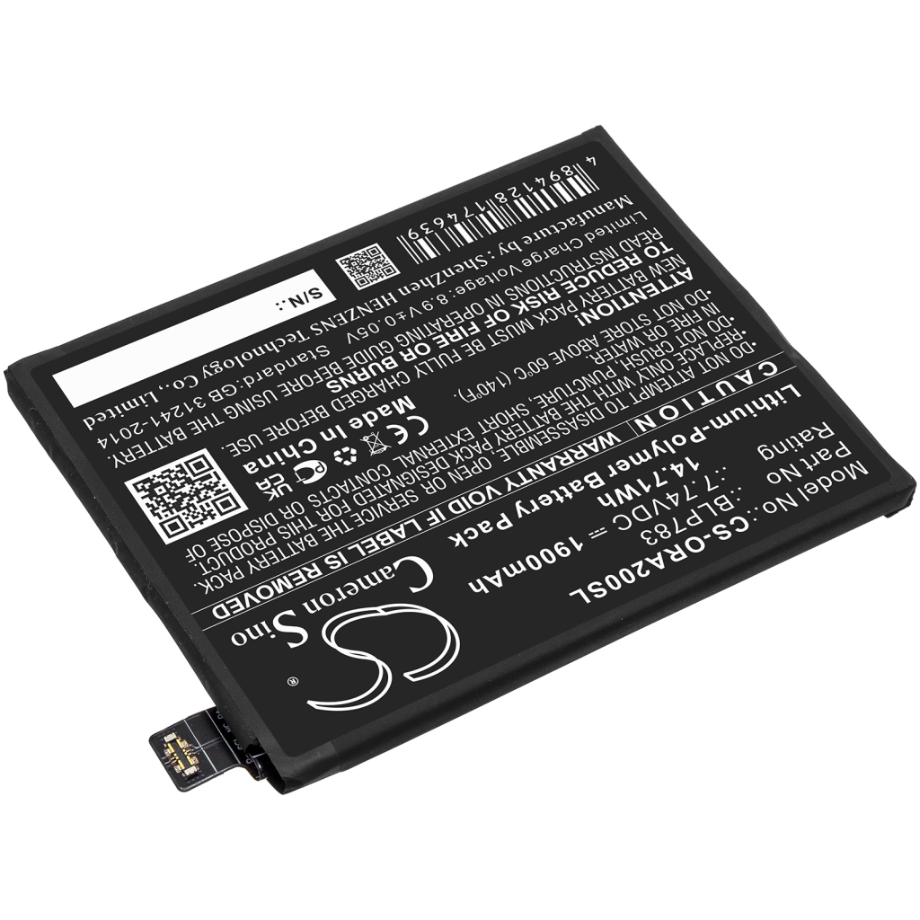 Batérie pre mobilné telefóny OPPO CS-ORA200SL