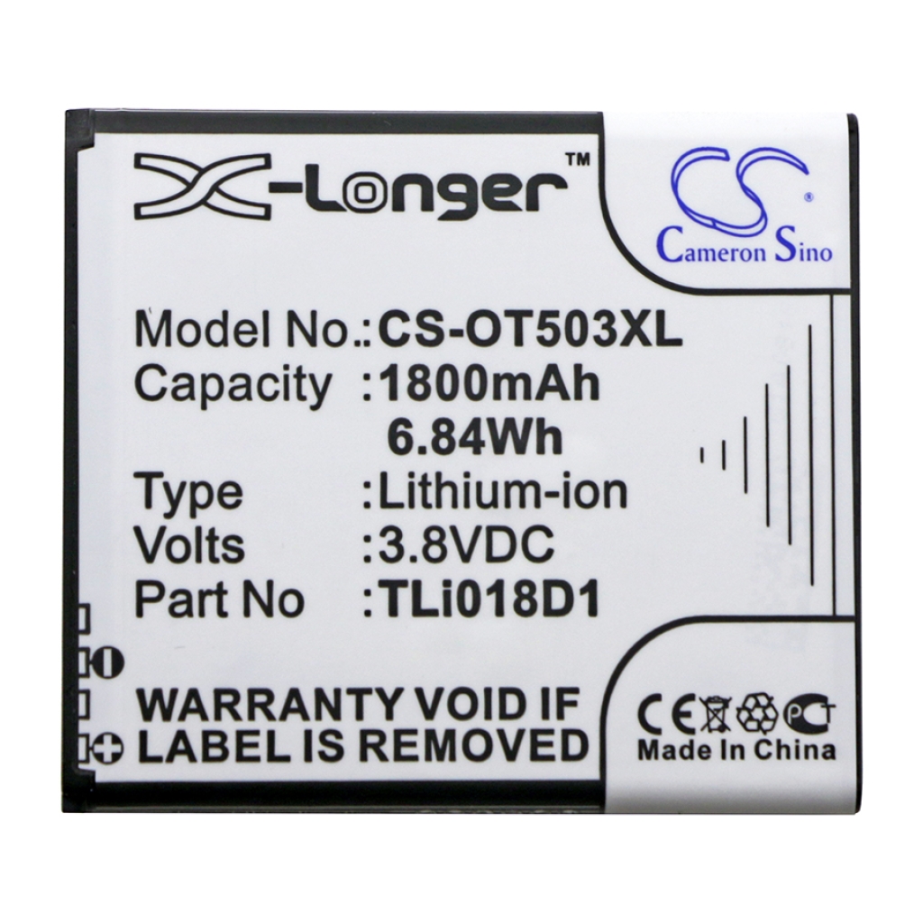 Mobile Phone Battery Alcatel OT-5038A