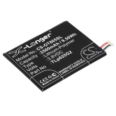 Kompatibilná náhrada batérie za Alcatel CAC2580010C2,TLP025G2