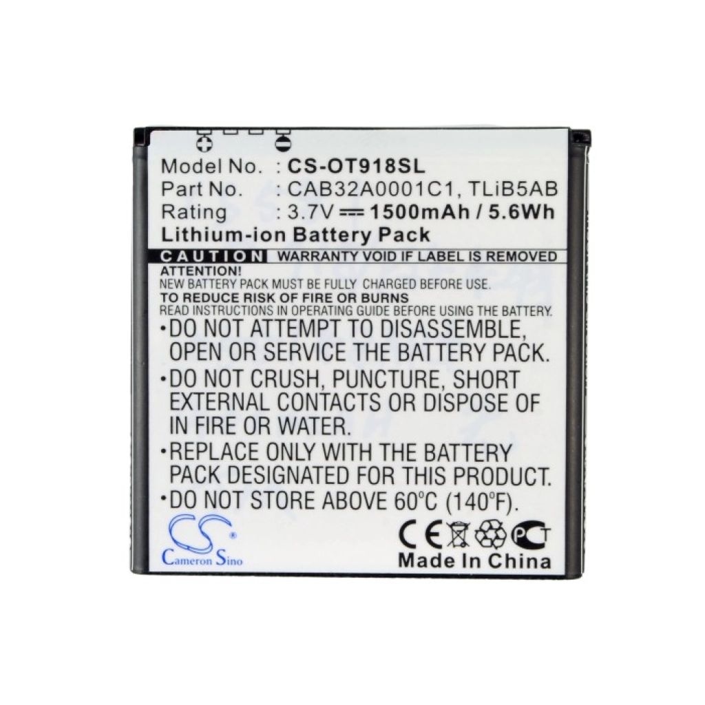 Mobile Phone Battery TCL S600