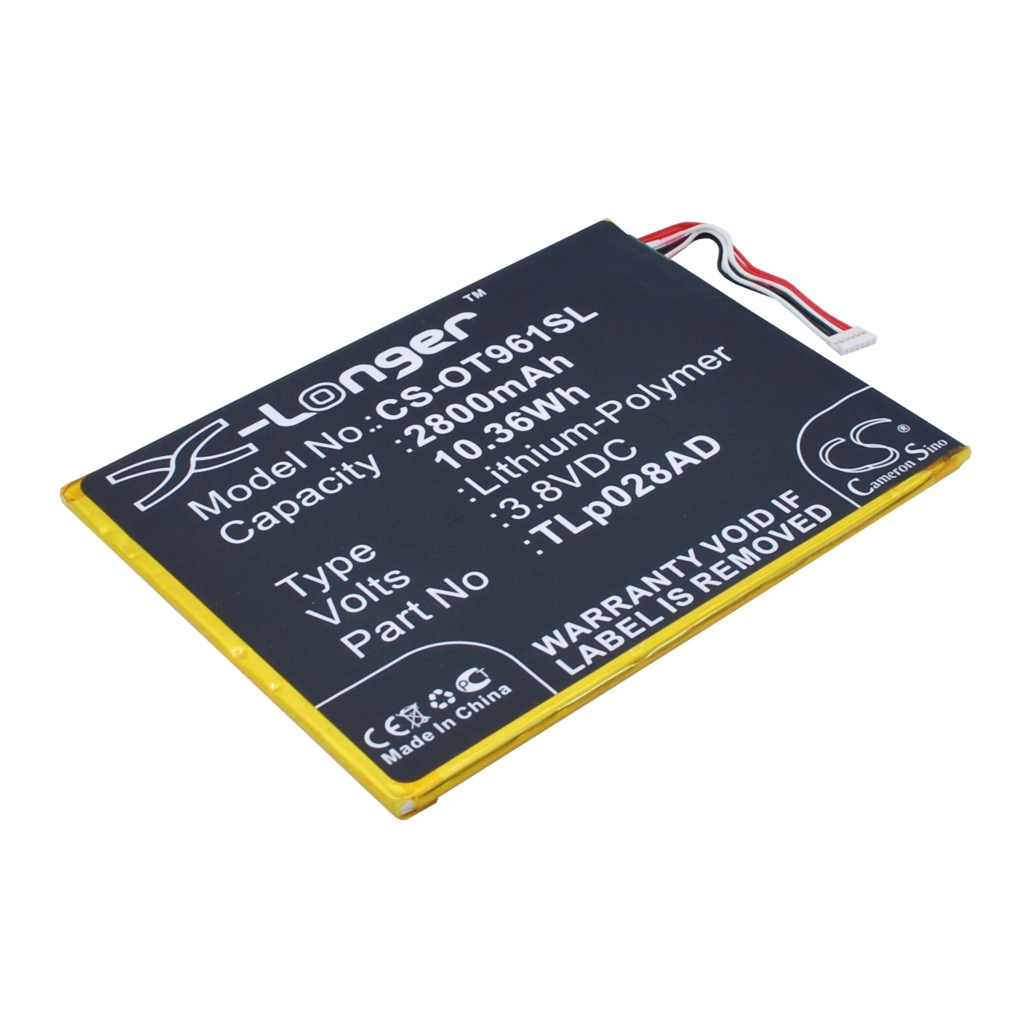Batérie pre mobilné telefóny Alcatel CS-OT961SL