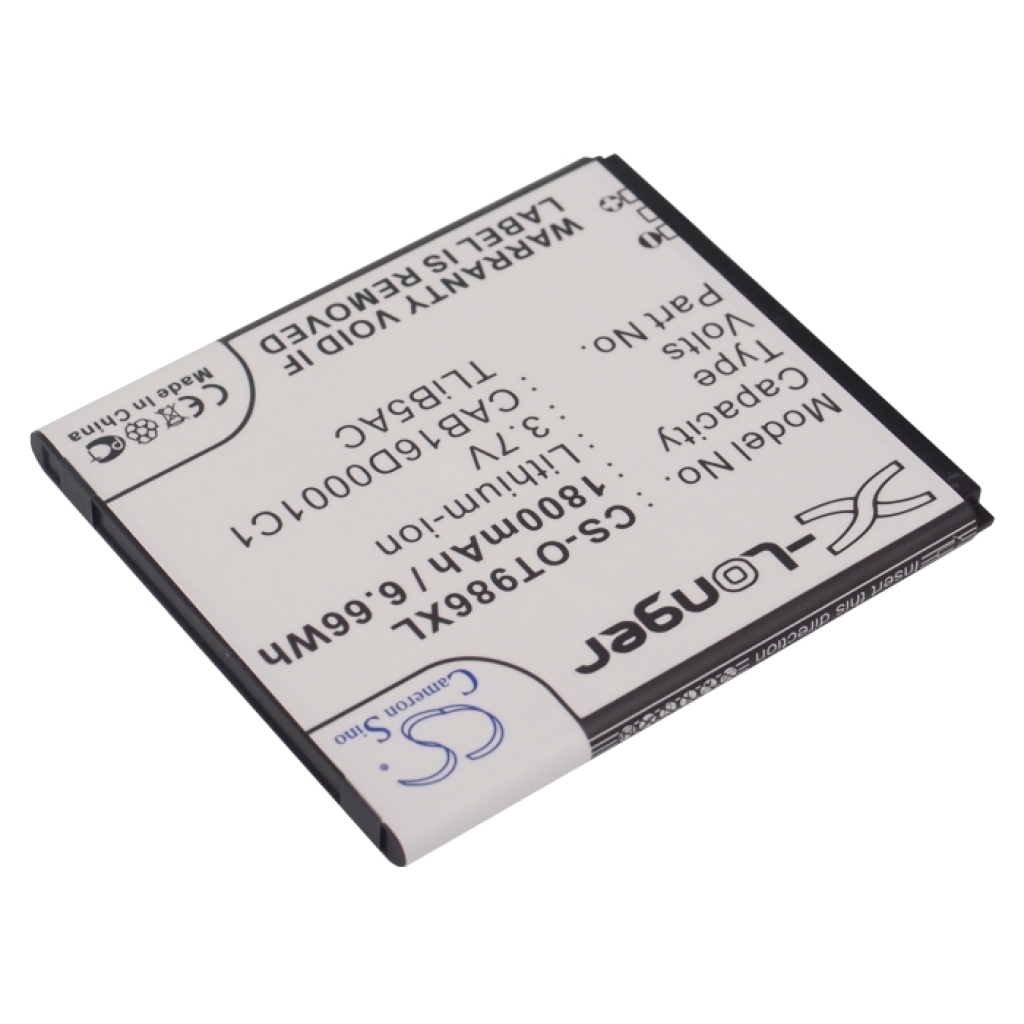 Batérie pre mobilné telefóny Alcatel CS-OT986XL