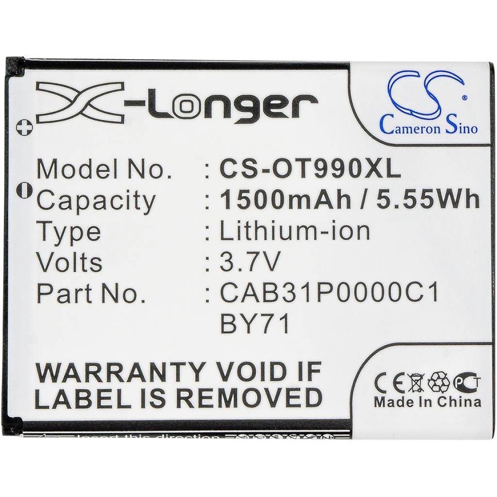 Battery Replaces CAB31P0001C1