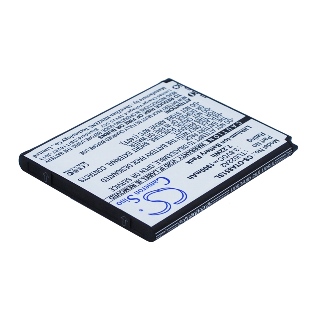 Batérie pre mobilné telefóny Alcatel CS-OTA851SL