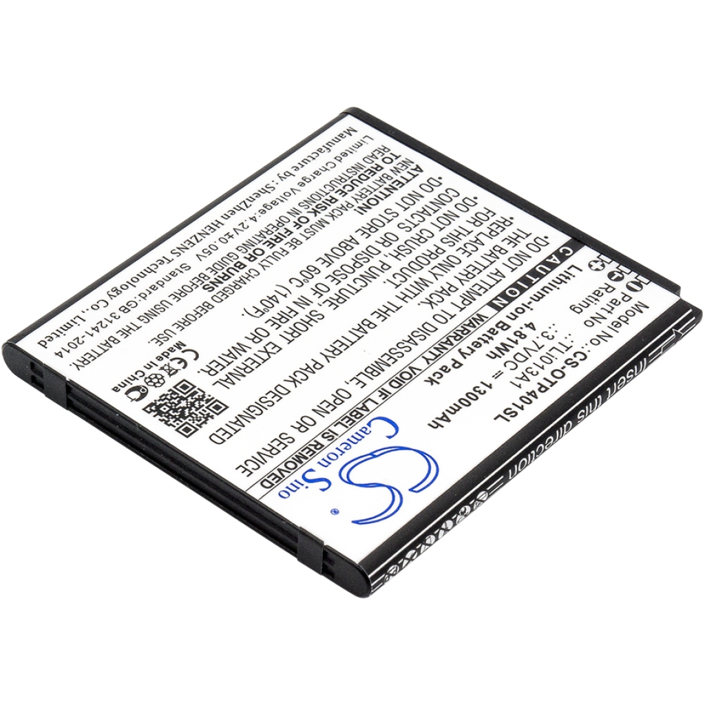 Batérie pre mobilné telefóny Alcatel CS-OTP401SL