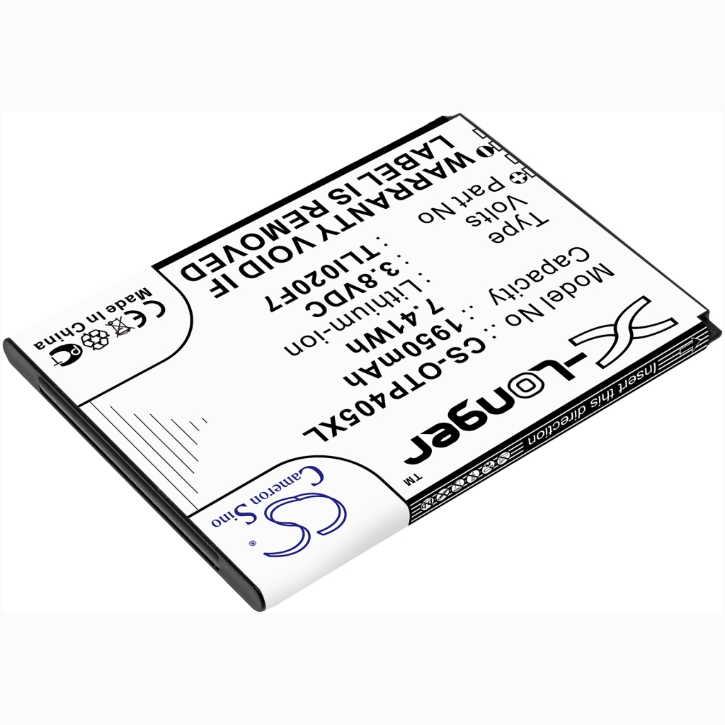 Batérie pre mobilné telefóny Alcatel CS-OTP405XL