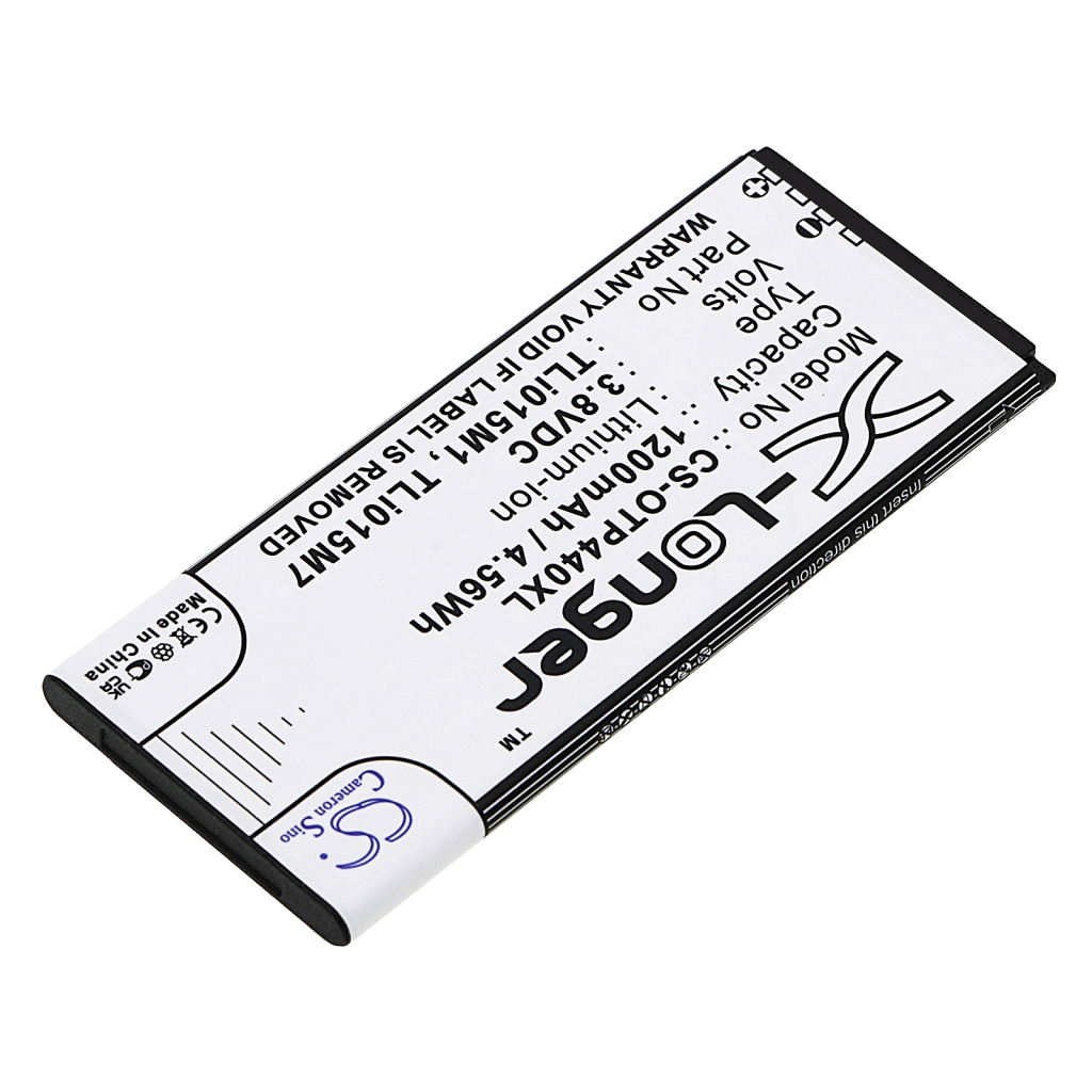 Batérie pre mobilné telefóny Alcatel CS-OTP440XL